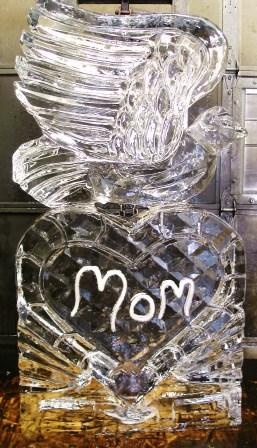 Mother's Day Dove Heart
