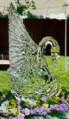 Picture of an ice swan, Ice Is Nice logo